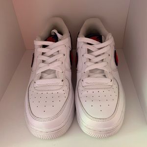 air force 1s 3D chenille swoosh